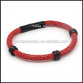 High Quality Men stingray Leather Bracelet With Stainless Steel Clasp